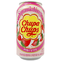 Напій газований полуниця Чупа Чупс Chupa Chups 345ml 24шт/ящ (Код: 00-00012124)