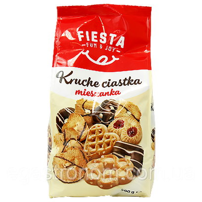 Печиво мішанка Фієста Fiesta mieszanka  500g 10шт/ящ (Код: 00-00010005)