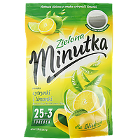 Чай в пакетиках лимон лайм Мінутка Minutka cytrynki i limonki 28пак 64g 10шт/ящ (Код: 00-00012171)