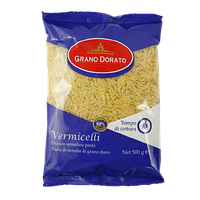 Макарони вермішель Грано Дорато Grano Dorato Vermicelli 500g 24шт/ящ (Код: 00-00005197)