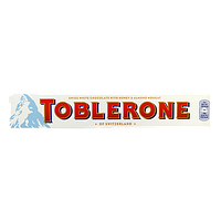 Шоколад білий з медом та мигдалем Тоблероне Toblerone white 100g 20шт/ящ (Код: 00-00005613)