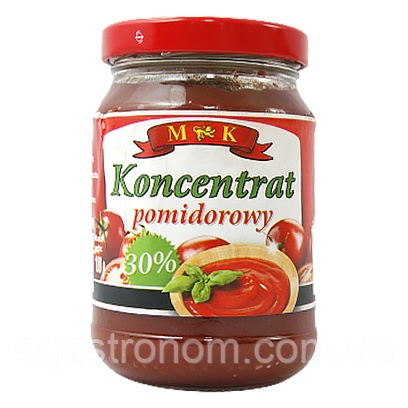 Концентрат помідоровий МК koncentrat pomidorowy 180g 12шт/ящ (Код: 00-00005825)