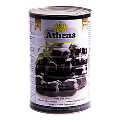 Маслини без кістки Азена Athena ж/б 4,3kg 4шт/ящ (Код: 00-00000581)