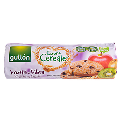 Печиво із клітковиною Гуллон Gullon Cuor Cereale frutta&fibra 300g 16шт/ящ (Код: 00-00000679)