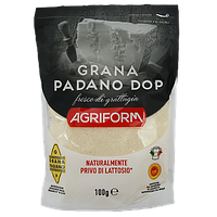 Сир пармезан тертий грана падано Агріформ Agriform Grana Padano DOP 100g 20шт/ящ (Код: 00-00005995)