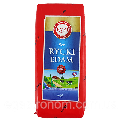 Сир Рікі Едем Edam Ryki 2,5kg 2шт/ящ (Код : 00-00001334)