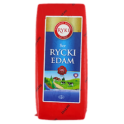 Сир Рікі Едем Edam Ryki 2,5kg 2шт/ящ (Код : 00-00001334)