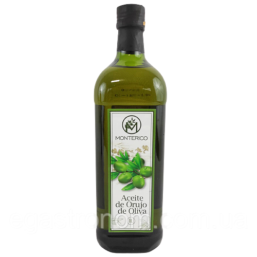 Олія оливкова для жарки Монтеріко Monterico 1L 12шт/ящ (Код: 00-00001706)