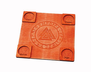 Алтарна дошка «Руни» Червона