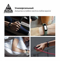 Ремешок ArmorStandart TPU для Xiaomi Mi Band 7/6/5 New Style Sky Blue (ARM74547), фото 4