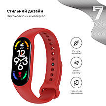 Ремешок TPU ArmorStandart для Xiaomi Mi Band 7 6 5 New Style Flame (ARM61891), фото 3
