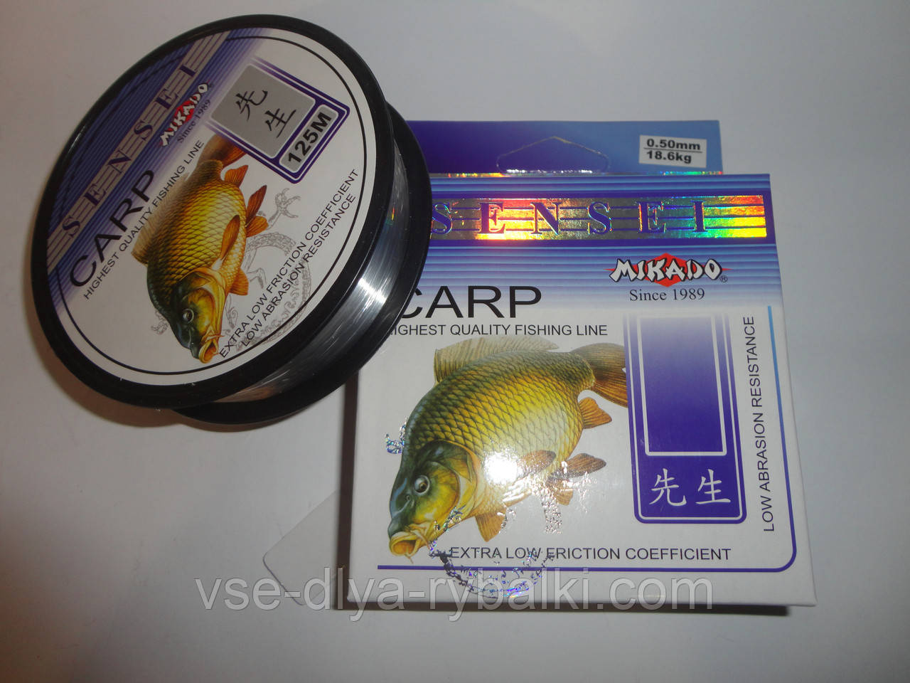 Волосінь дешева (Mikado, Micro Tex .....) 100м 0,35 мм, фото 1