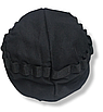 Чохол кавер на каску ЗСУ чорний з тканини ріпстоп із системою моллі, що маскує тактичний армійський, фото 5