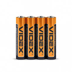 Батарейка сольова Videx R03P, ААА, 1.5В, 410мАч, 1 шт.