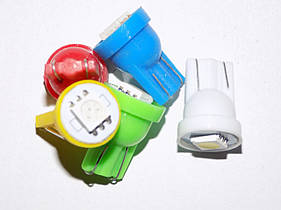 Лампа автомобільна світлодіодна без цоколя T10-1SMD-5050-12V