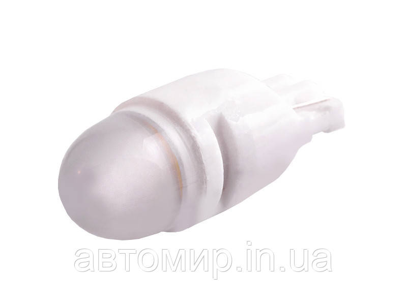 Світлодіодна автолампа T10 W5W кераміка 12В SMD2835-2led білий