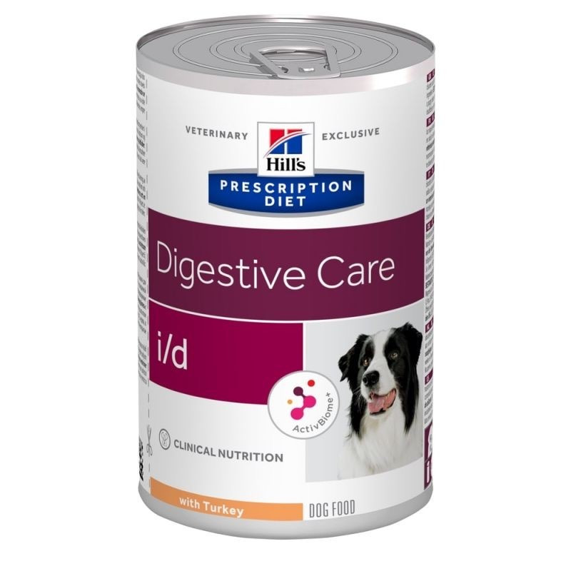 Hill's Prescription Diet i/d Digestive Care Лікувальні консерви для собак з індичкою, 370 г