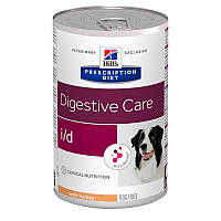 Hill's Prescription Diet i/d Digestive Care Лечебные консервы для собак с индейкой, 370 г