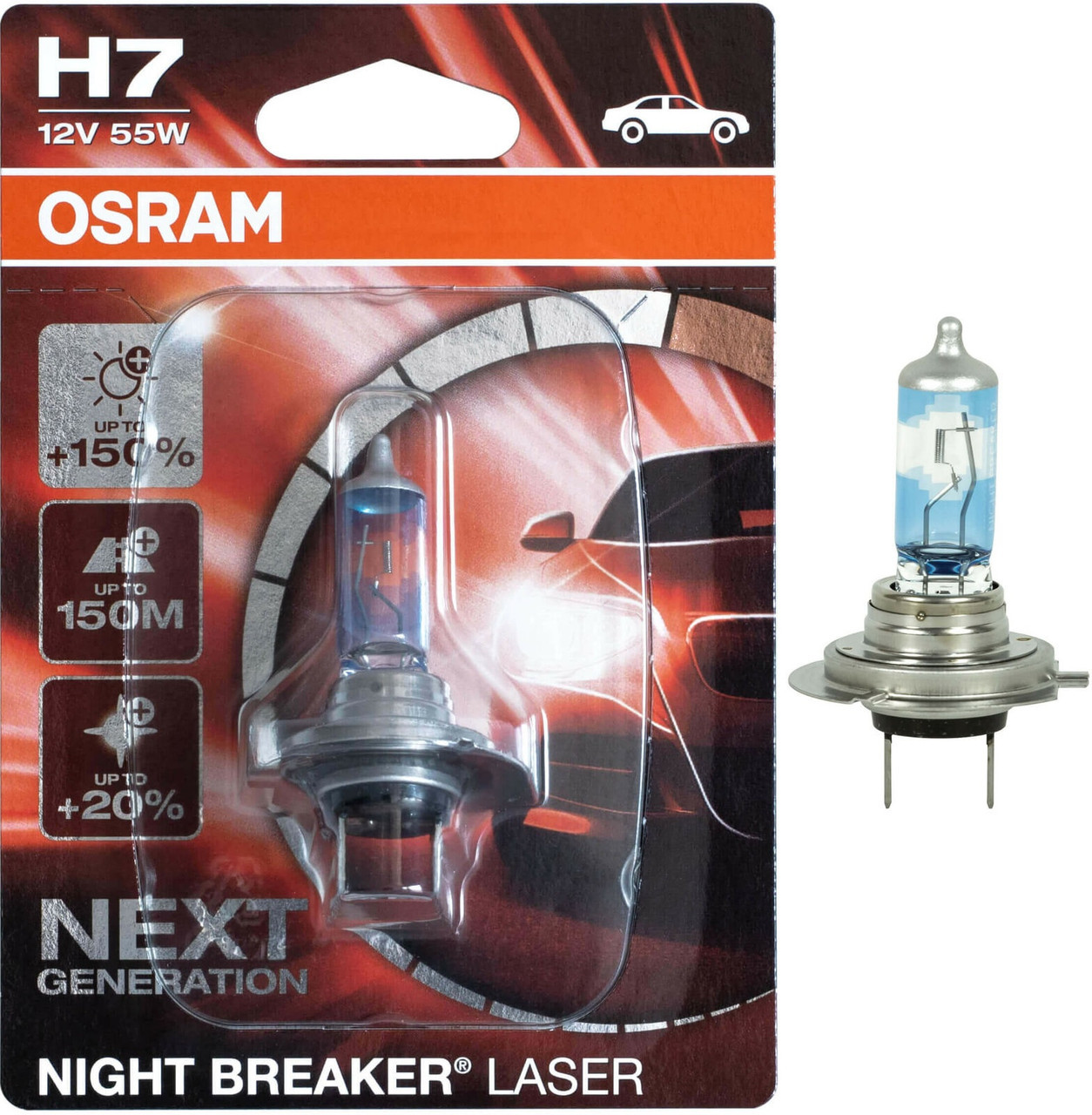 Osram 64210nl-01b. 64210 Osram h7. Лампа 12v 55w px26d Night Breaker Laser +150% h7 (64210nlhcb). 64210nl-01b.