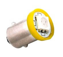 Світлодіодна лампа T4W BA9S 1SMD 5050 12V Жовтий