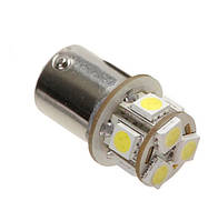 Світлодіодна лампа з цоколем 1156 BA15s P21W 8 SMD 5050 12V Білий