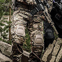 Якісні тактичні військові штани ЗСУ мультикам з наколінниками Multicam