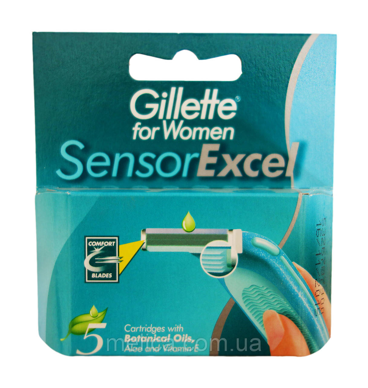 Сменные кассеты Gillette for Women Sensor Excel - 5 шт. - фото 1 - id-p271022115