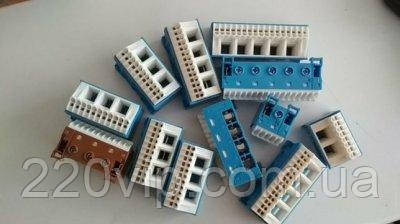 Фазная клемма 2x16мм2+8x4мм2 ширина 45мм QiuckConnect KN10P,Hager клеммный блок, для щита Хагер, бокса, шкафа (ID#1659361414), цена: 115.24 ₴, купить на Prom.ua Фазная клемма 2x16мм2+8x4мм2 ширина 45мм QiuckConnect KN10P,Hager клеммный блок, для щита Хагер, бокса, шкафа (ID#1659361414), цена: 115.24 ₴, купить на Prom.ua