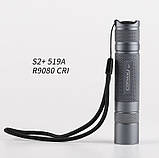Ліхтар Convoy S2+  Nichia 519A 4500K 1200Lm  чорний, фото 4