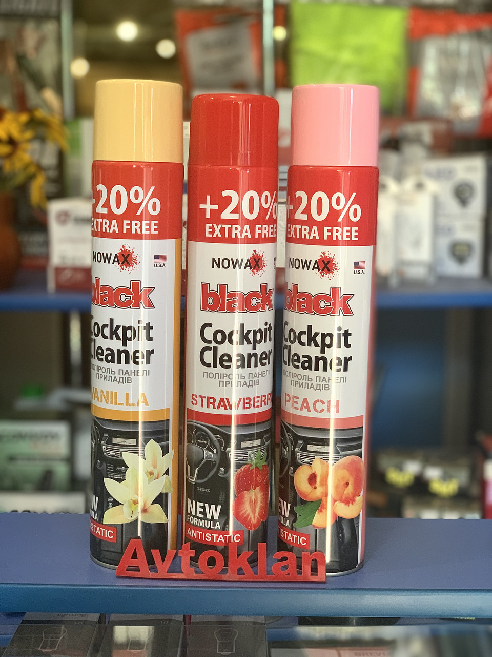 Поліроль панелі, Nowax Spray 750 ml - Apple (12 шт)