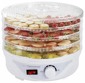 Міні сушка для фруктів та овочів Esperanza EKD003 Delicatesse 3 секції