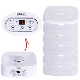 Сушарка для грибів, трав і продуктів - дегідратор фруктів Adler AD 6658