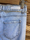 Жіночі світло блакитні джинси Amn на літо, фото 6