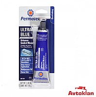 Силиконовый герметик-прокладка Permatex® 81724 Ultra Blue® Multipurpose RTV Silicone Gasket Make
