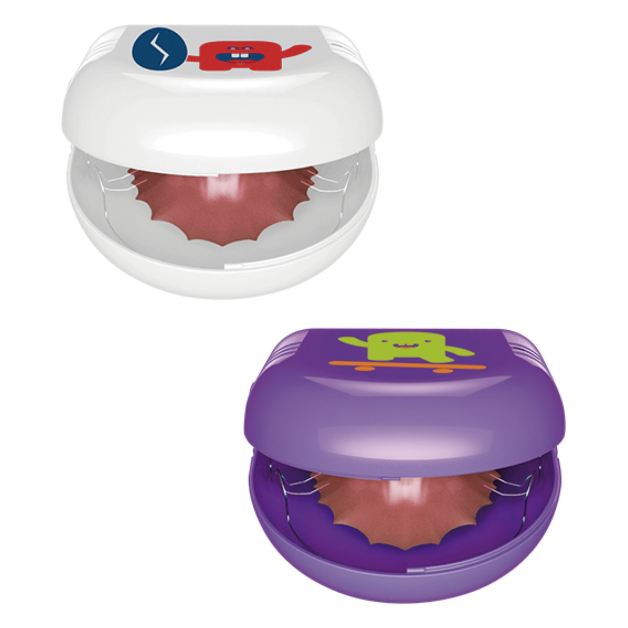 Контейнер ортодонтичний "Angie" для пластинки білий, цена 89 грн — Prom ...