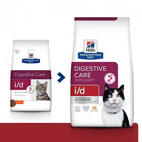 Сухий корм Hills Prescription Diet Feline i/d Digestive Care для кішок, з куркою, 400 г