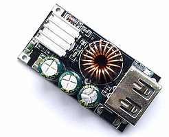 DC-DC перетворювач, USB-модуль швидкого заряджання 24W QC3.0