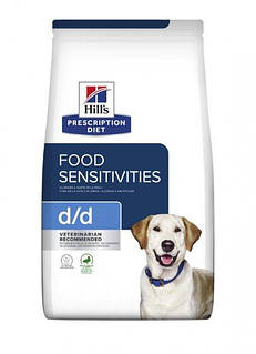 Сухий корм Hill's Prescription Diet d/d Food Sensitivities для собак з качкою і рисом 1.5 кг