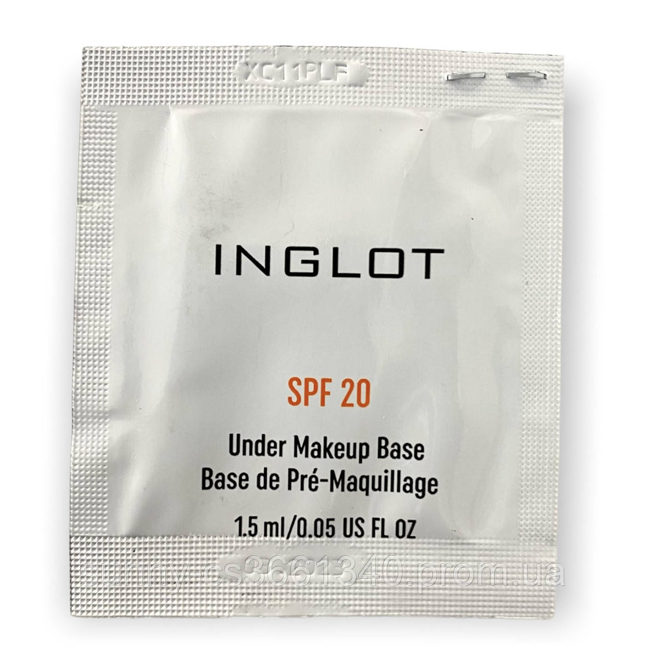 Купить Пробник основы под макияж Inglot Under Make Up Base spf 20 1