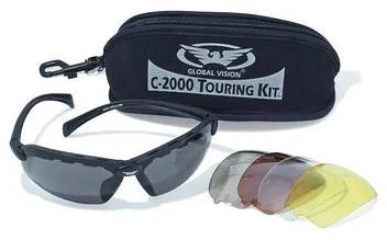 Захисні окуляри зі змінними лінзами Global Vision C2000 KIT
