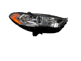 Фара права Ford Fusion 17-20 Depo H7/H9/LED, жовт.вставка, лінз.