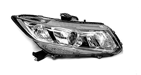 Права фара HONDA CIVIC 11-13 седан, FP 3027 R2-E, DEPO, EUR/JAPAN H11/HB3/WY21W/W21/5W; +КОРЕКТОР