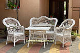Набір плетених меблів з лози. « Ніжність» Арт: 1450, фото 7