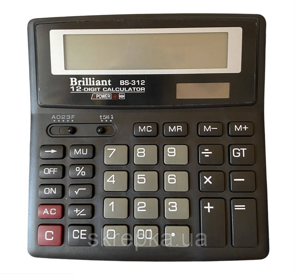 Калькулятор Brilliant BS-312, 12 розрядів