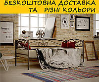 Кровать-диван (БЕЗ матраса), топчан "Верона Люкс". Разные цвета и размеры.