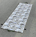 Каремат складаний стрілковий килимок. Каремат військовий армійський. Піксель, фото 3