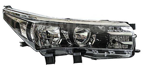 Передня права фара Toyota Corolla E18 13-16 (EUR) (TYC) 20-F049-05-2B