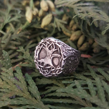 Іггдрасиль, дерево життя, світове дерево кільце печатка, фото 1