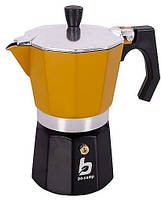 Кофеварка Bo-Camp Hudson 6-cups Yellow Black