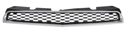 Решітка бампера переднього Chevrolet Equinox 10-16 верхня (Тайвань) FP 1727 913, фото 1